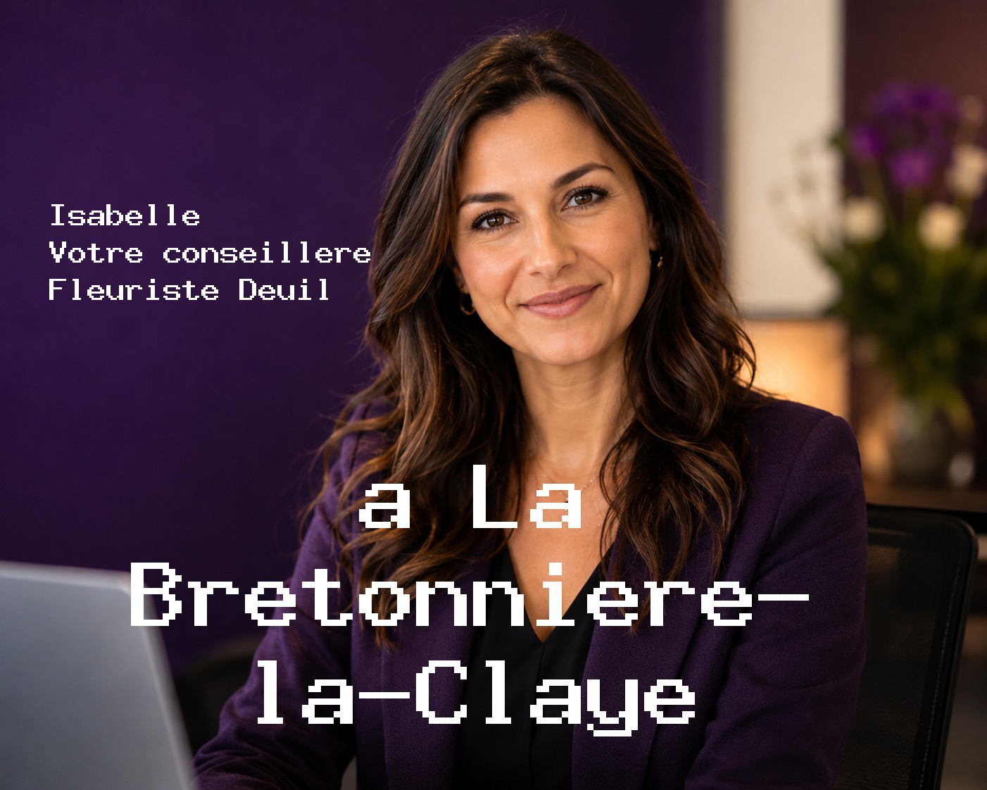 Isabelle, votre conseillère Fleuriste Deuil à La Bretonnière-la-Claye
