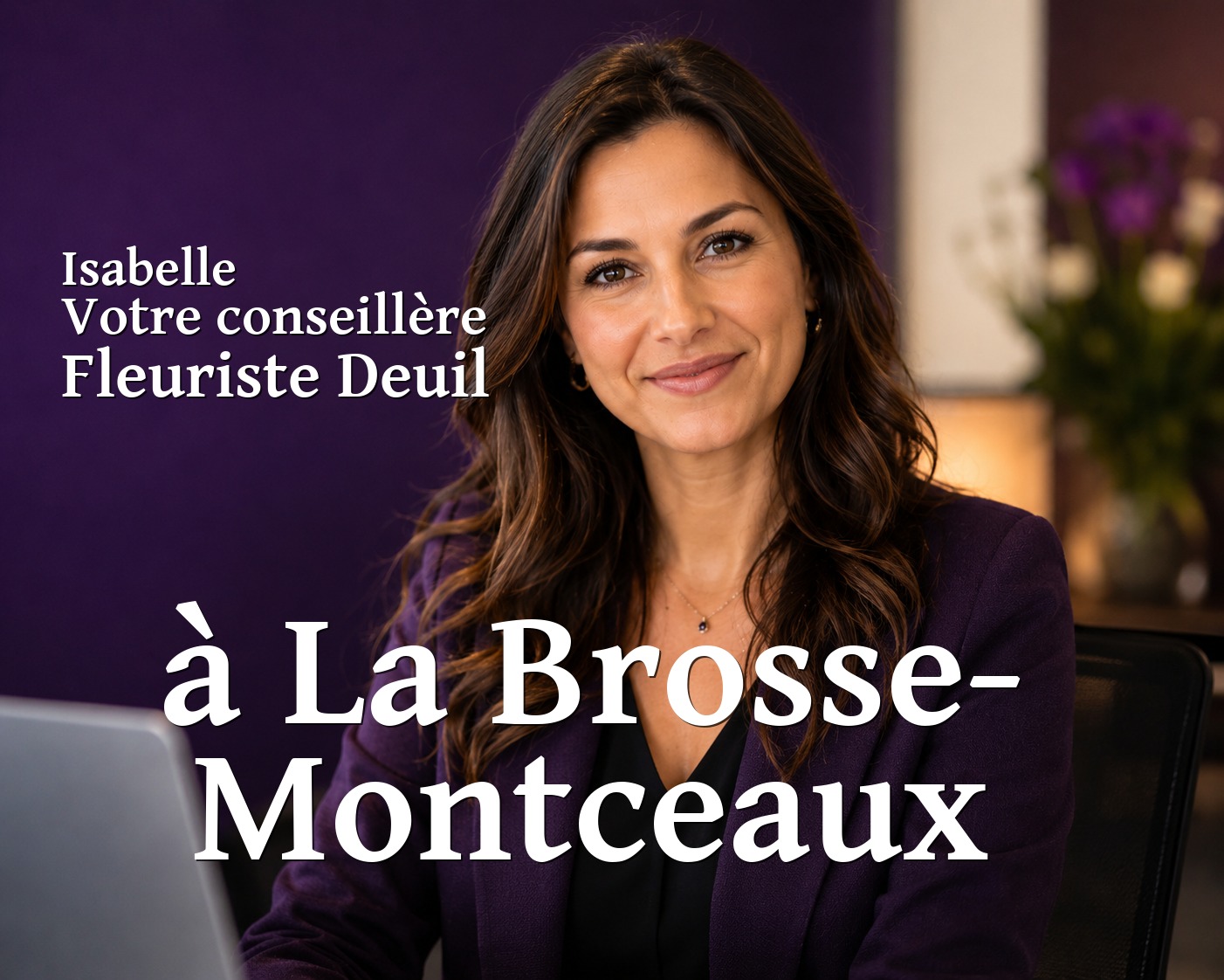 Isabelle, votre conseillère Fleuriste Deuil à La Brosse-Montceaux