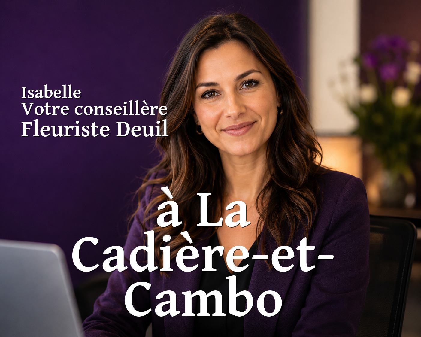 Isabelle, votre conseillère Fleuriste Deuil à La Cadière-et-Cambo