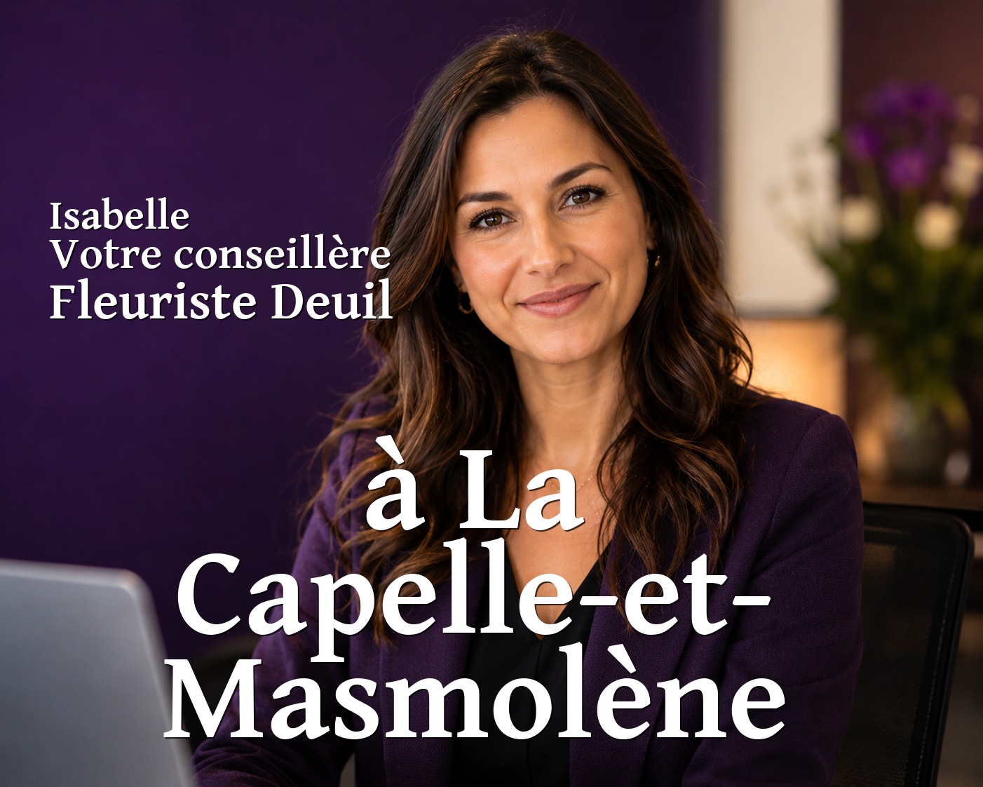Isabelle, votre conseillère Fleuriste Deuil à La Capelle-et-Masmolène