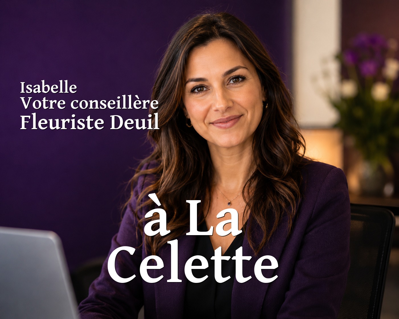 Isabelle, votre conseillère Fleuriste Deuil à La Celette