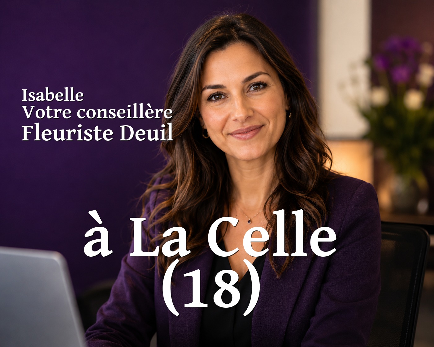 Isabelle, votre conseillère Fleuriste Deuil à La Celle (18)