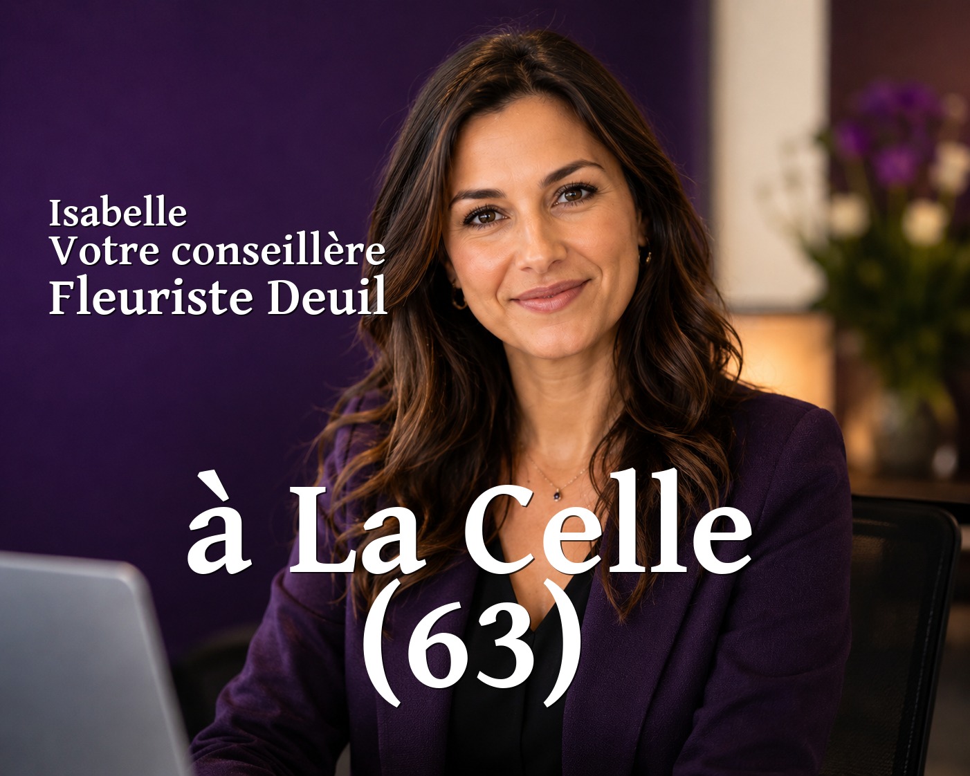 Isabelle, votre conseillère Fleuriste Deuil à La Celle (63)
