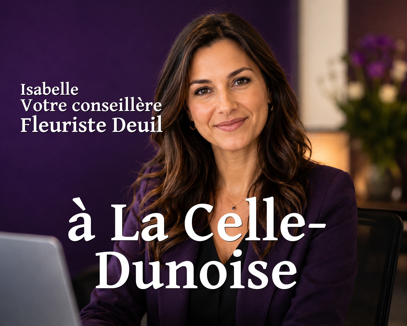 Isabelle, votre conseillère Fleuriste Deuil à La Celle-Dunoise