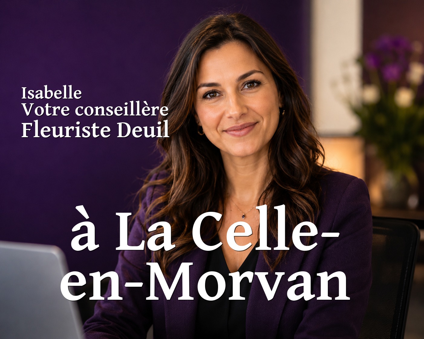 Isabelle, votre conseillère Fleuriste Deuil à La Celle-en-Morvan