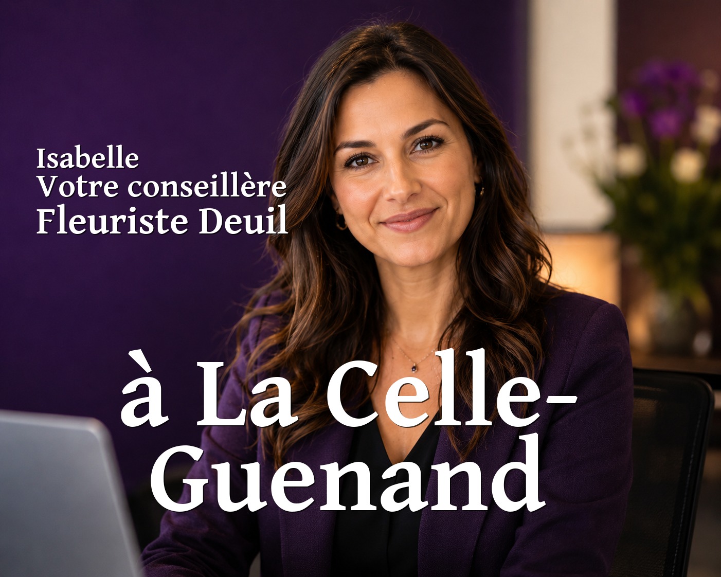 Isabelle, votre conseillère Fleuriste Deuil à La Celle-Guenand