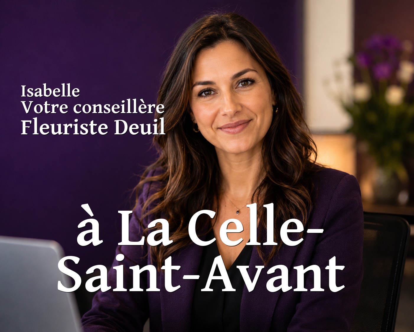 Isabelle, votre conseillère Fleuriste Deuil à La Celle-Saint-Avant