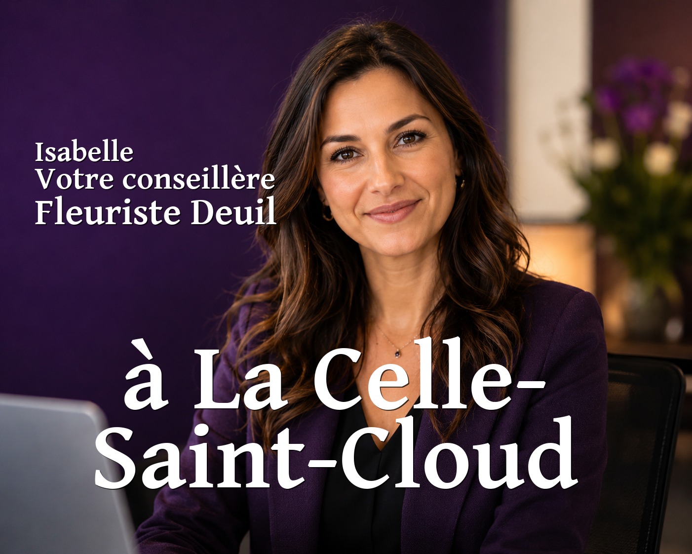 Isabelle, votre conseillère Fleuriste Deuil à La Celle-Saint-Cloud