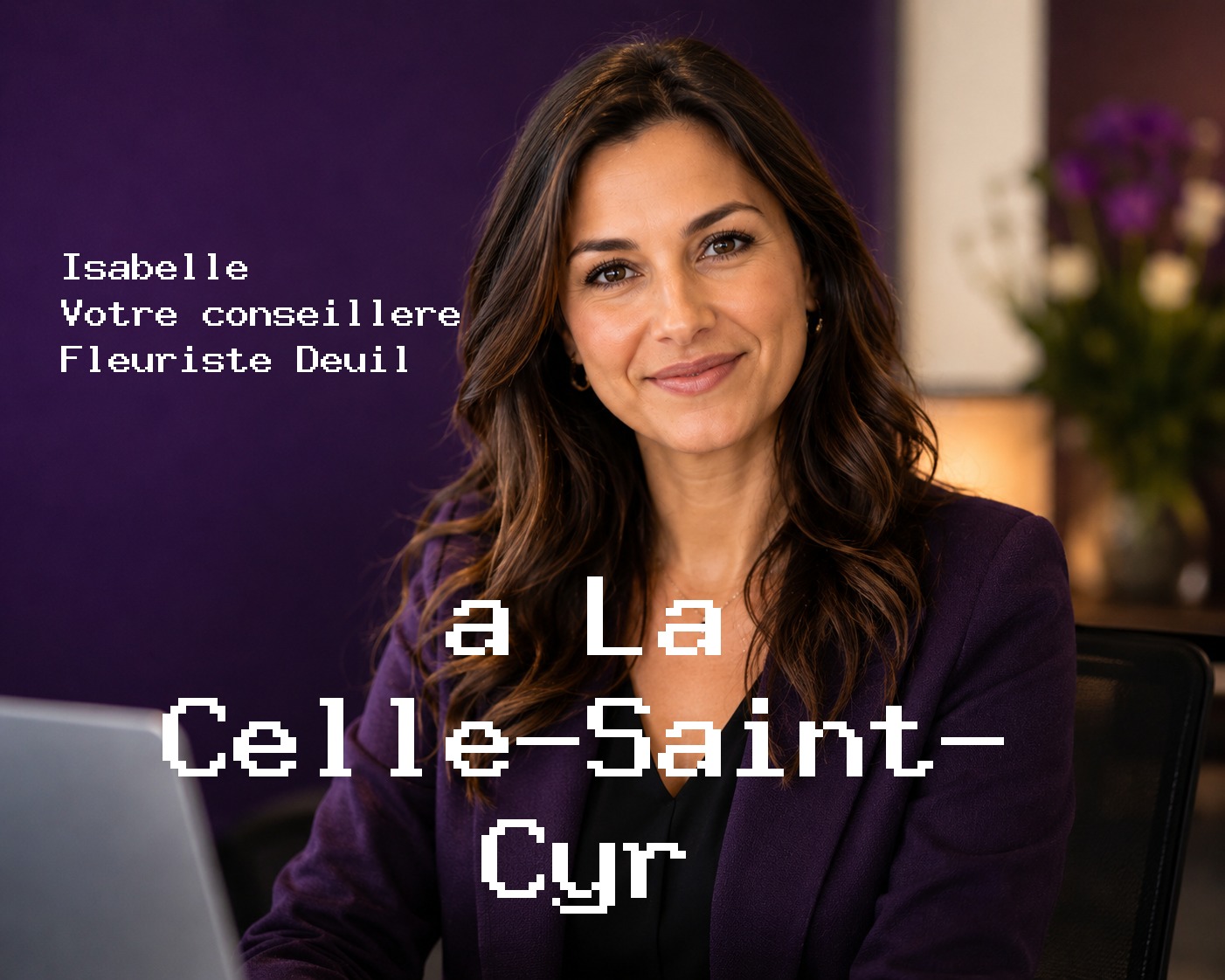 Isabelle, votre conseillère Fleuriste Deuil à La Celle-Saint-Cyr