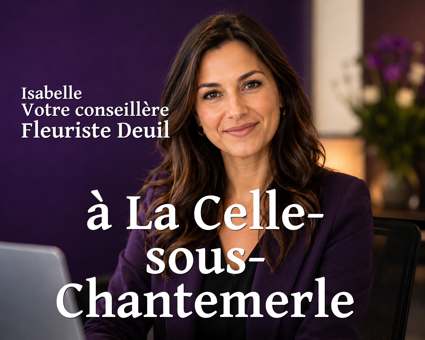 Isabelle, votre conseillère Fleuriste Deuil à La Celle-sous-Chantemerle