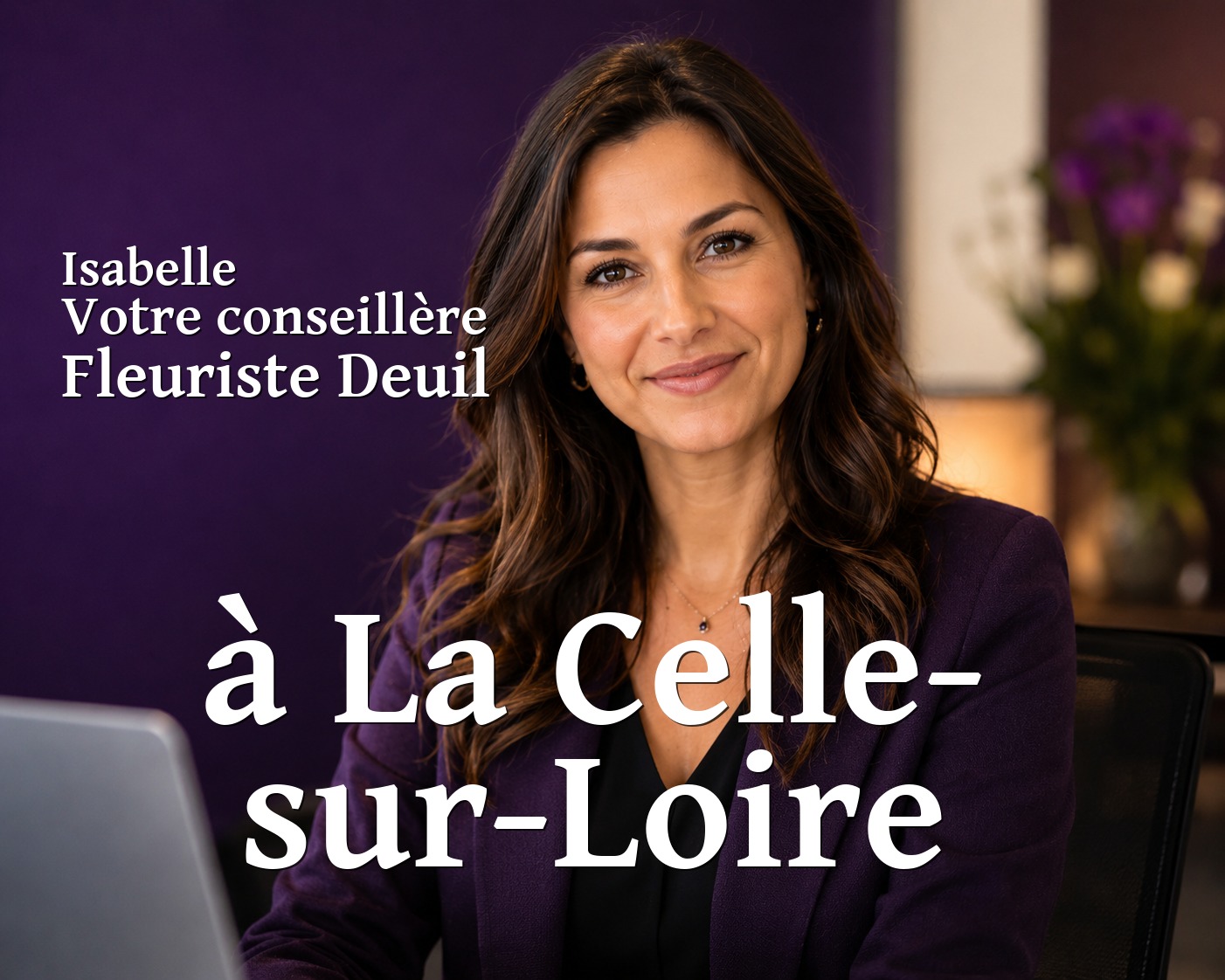 Isabelle, votre conseillère Fleuriste Deuil à La Celle-sur-Loire