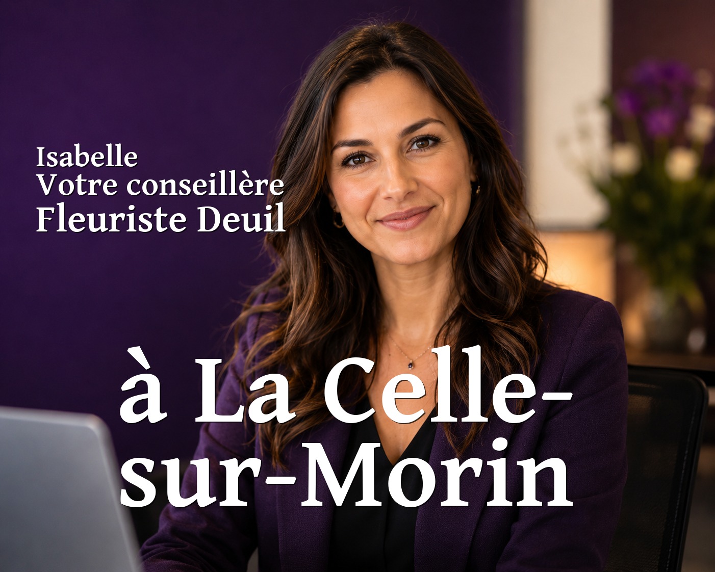 Isabelle, votre conseillère Fleuriste Deuil à La Celle-sur-Morin