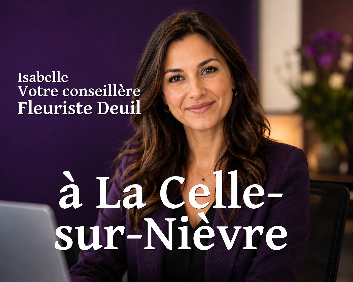 Isabelle, votre conseillère Fleuriste Deuil à La Celle-sur-Nièvre