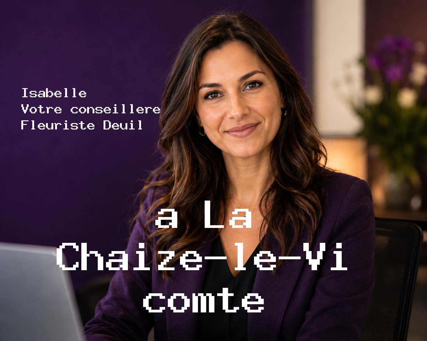 Isabelle, votre conseillère Fleuriste Deuil à La Chaize-le-Vicomte
