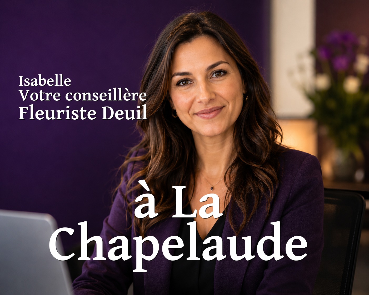 Isabelle, votre conseillère Fleuriste Deuil à La Chapelaude