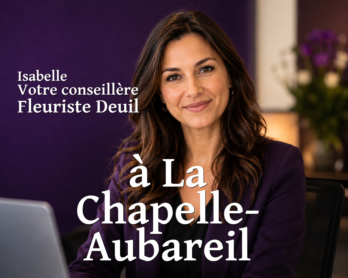 Isabelle, votre conseillère Fleuriste Deuil à La Chapelle-Aubareil