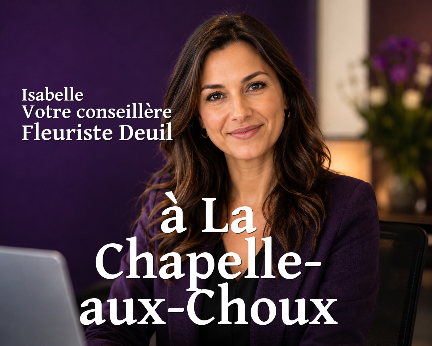 Isabelle, votre conseillère Fleuriste Deuil à La Chapelle-aux-Choux