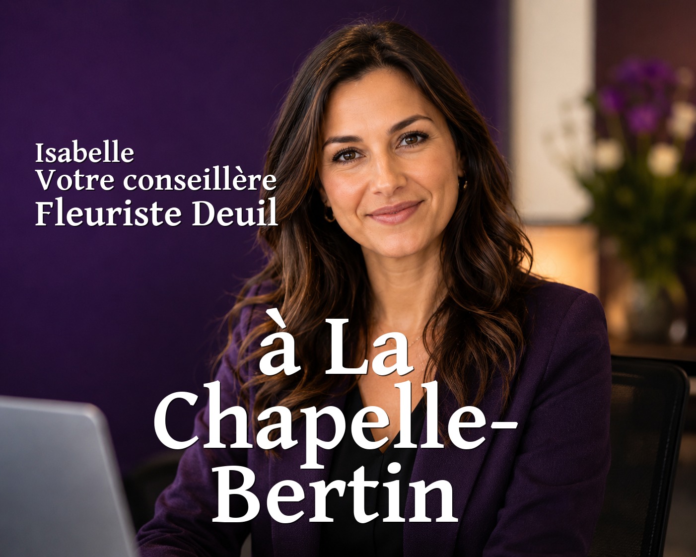 Isabelle, votre conseillère Fleuriste Deuil à La Chapelle-Bertin