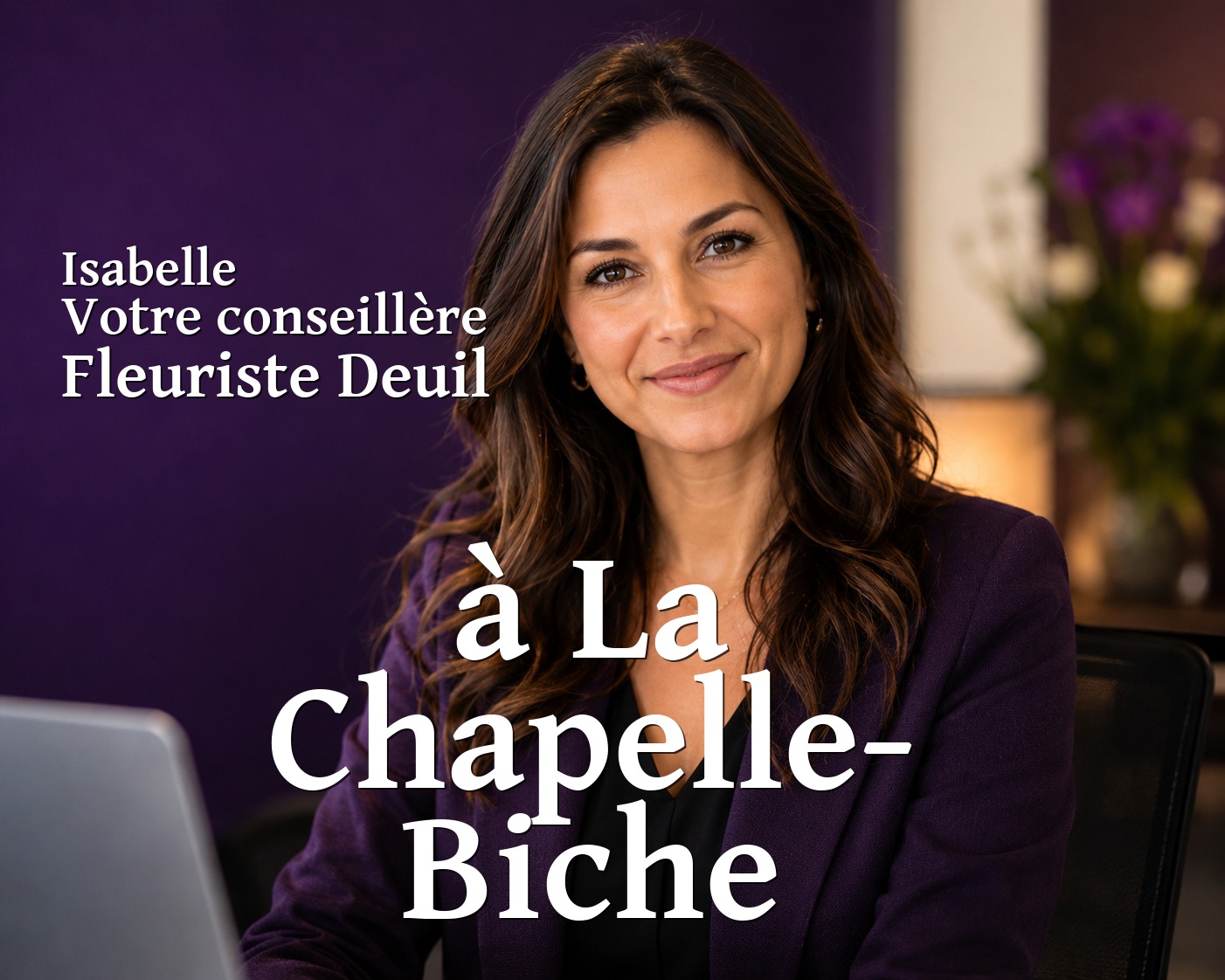 Isabelle, votre conseillère Fleuriste Deuil à La Chapelle-Biche