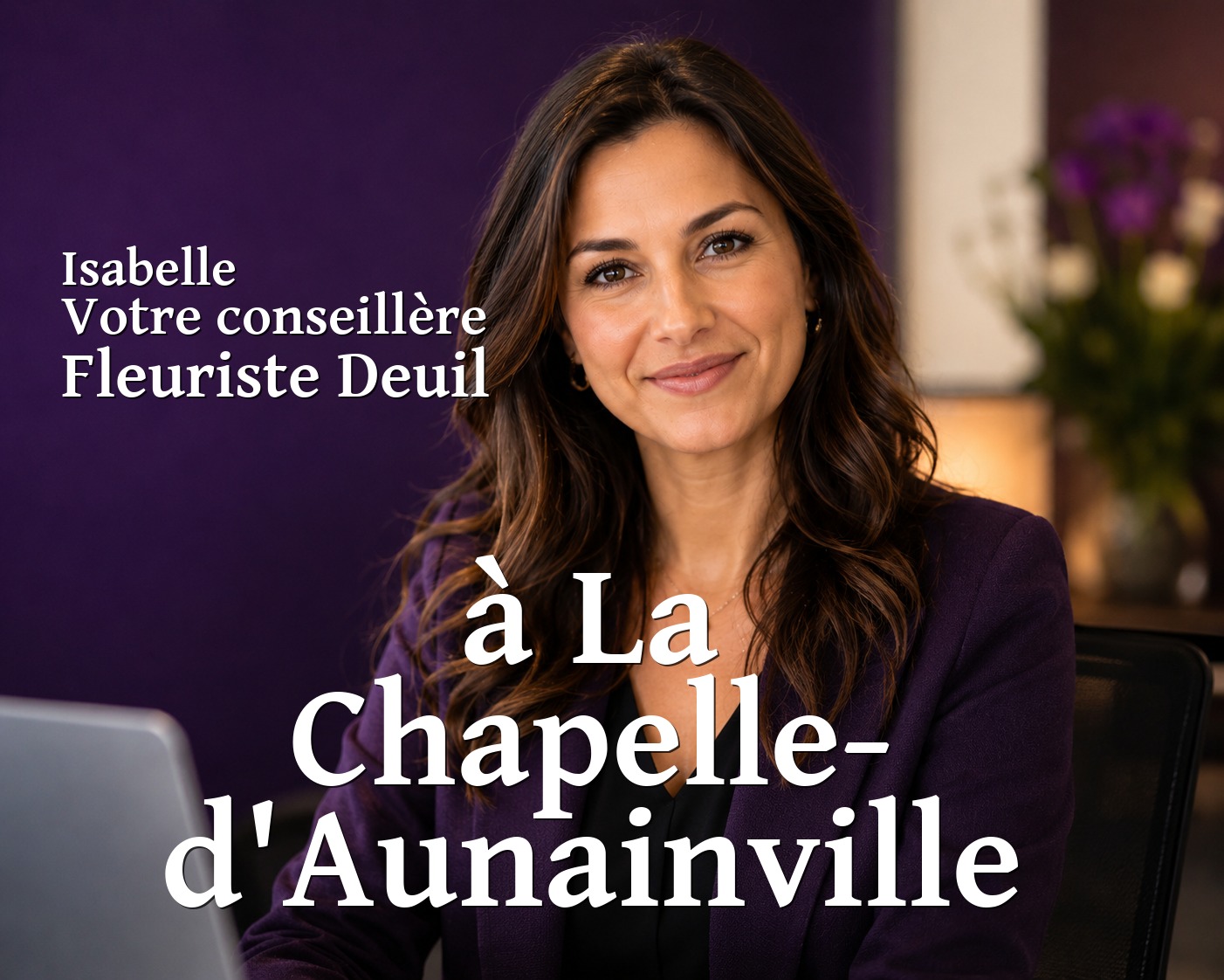 Isabelle, votre conseillère Fleuriste Deuil à La Chapelle-d'Aunainville