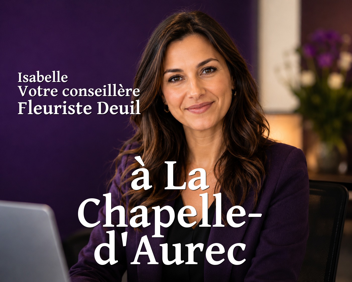 Isabelle, votre conseillère Fleuriste Deuil à La Chapelle-d'Aurec