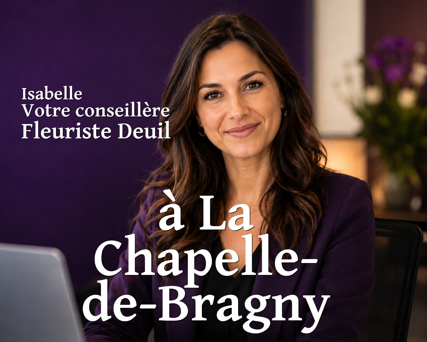 Isabelle, votre conseillère Fleuriste Deuil à La Chapelle-de-Bragny