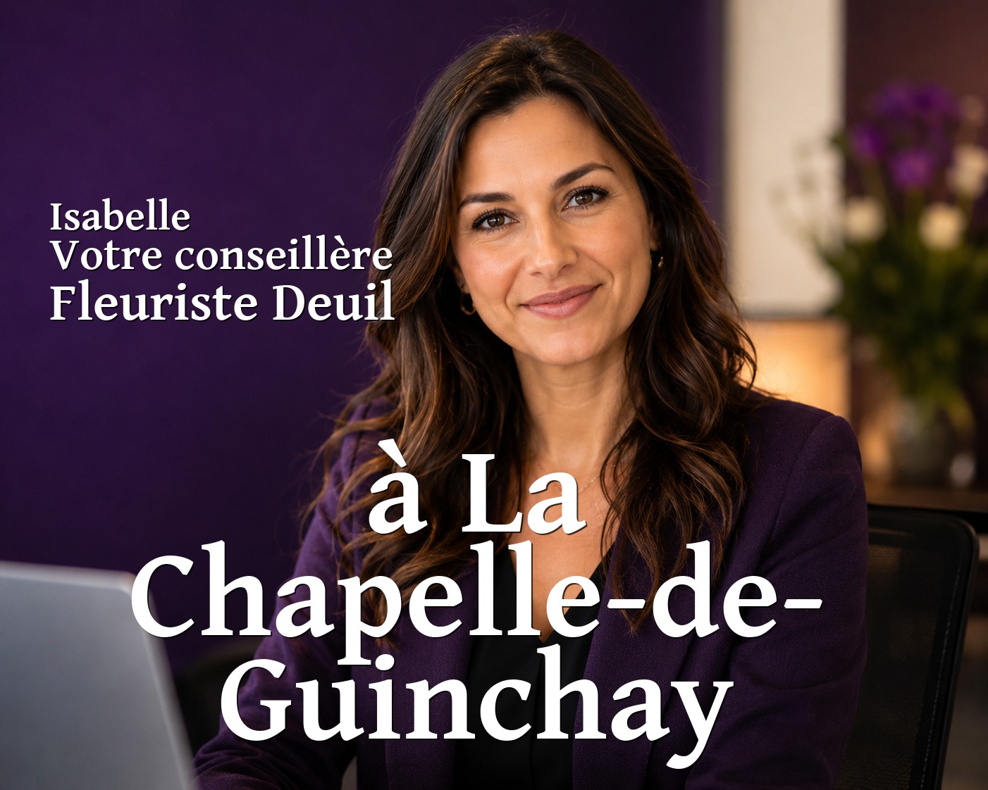 Isabelle, votre conseillère Fleuriste Deuil à La Chapelle-de-Guinchay