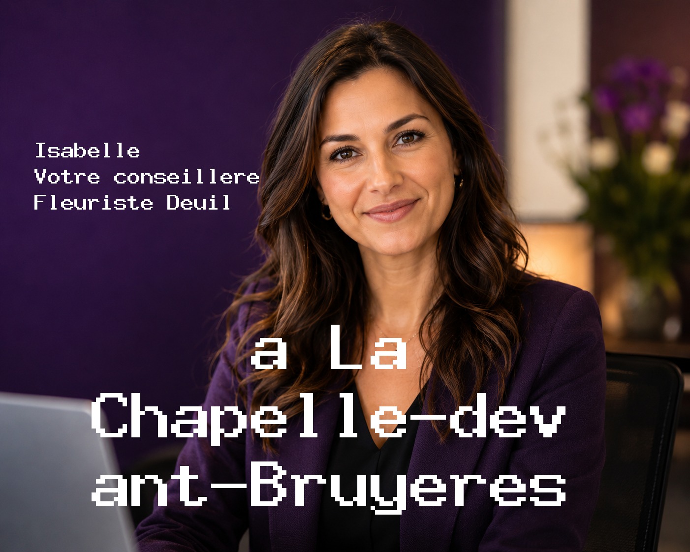 Isabelle, votre conseillère Fleuriste Deuil à La Chapelle-devant-Bruyères