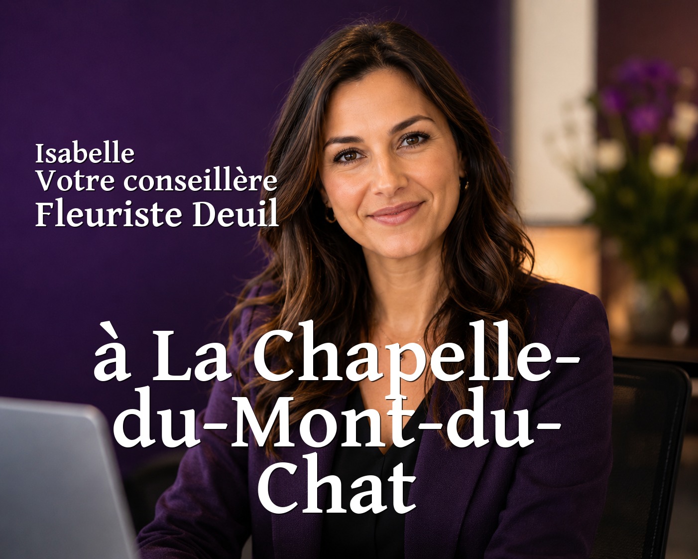 Isabelle, votre conseillère Fleuriste Deuil à La Chapelle-du-Mont-du-Chat