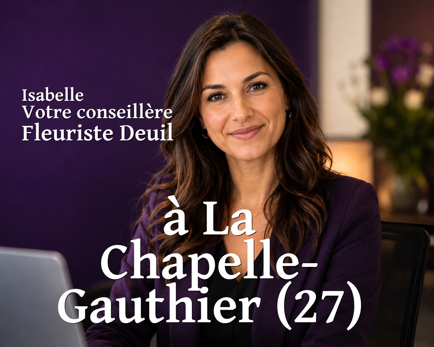 Isabelle, votre conseillère Fleuriste Deuil à La Chapelle-Gauthier (27)
