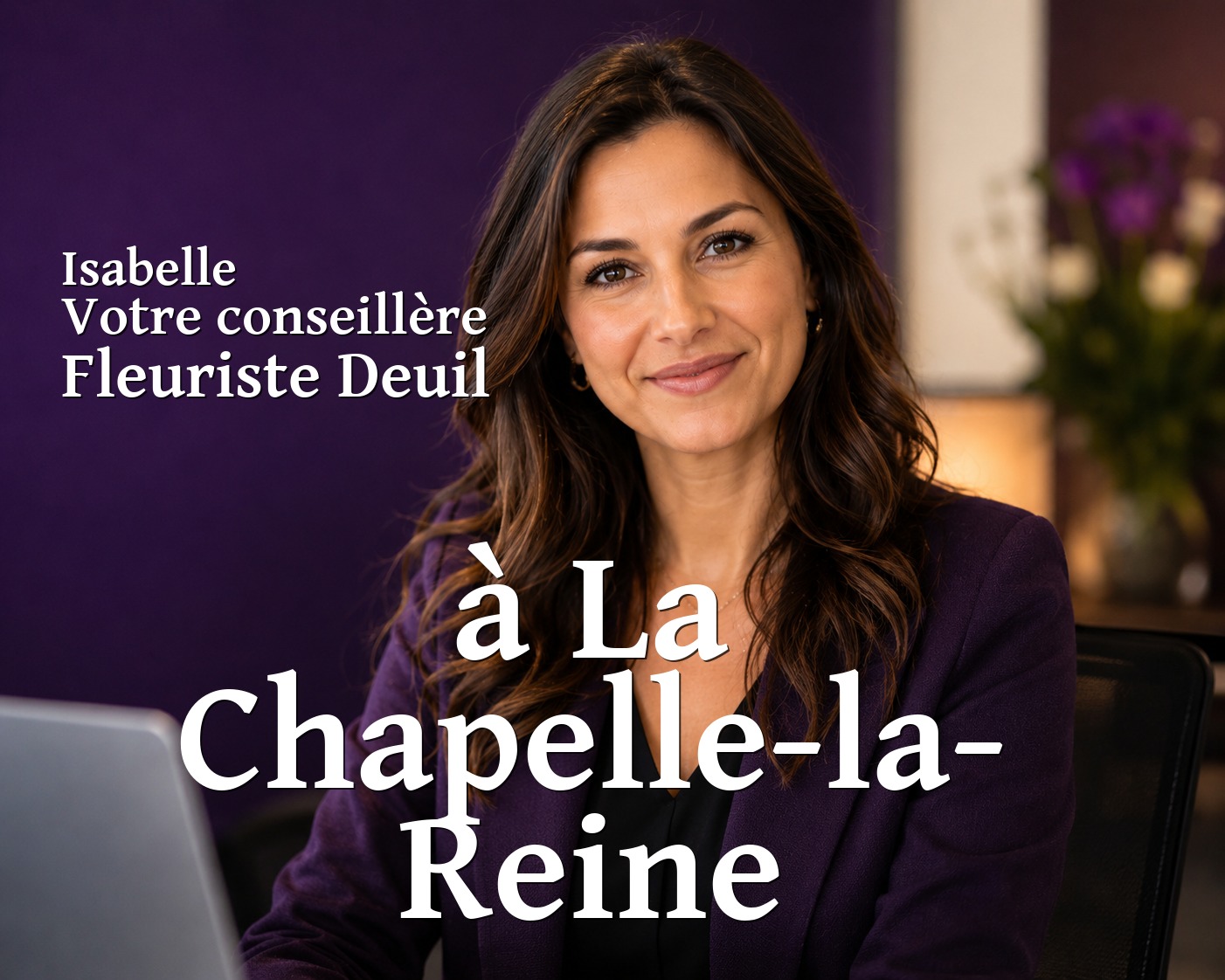 Isabelle, votre conseillère Fleuriste Deuil à La Chapelle-la-Reine