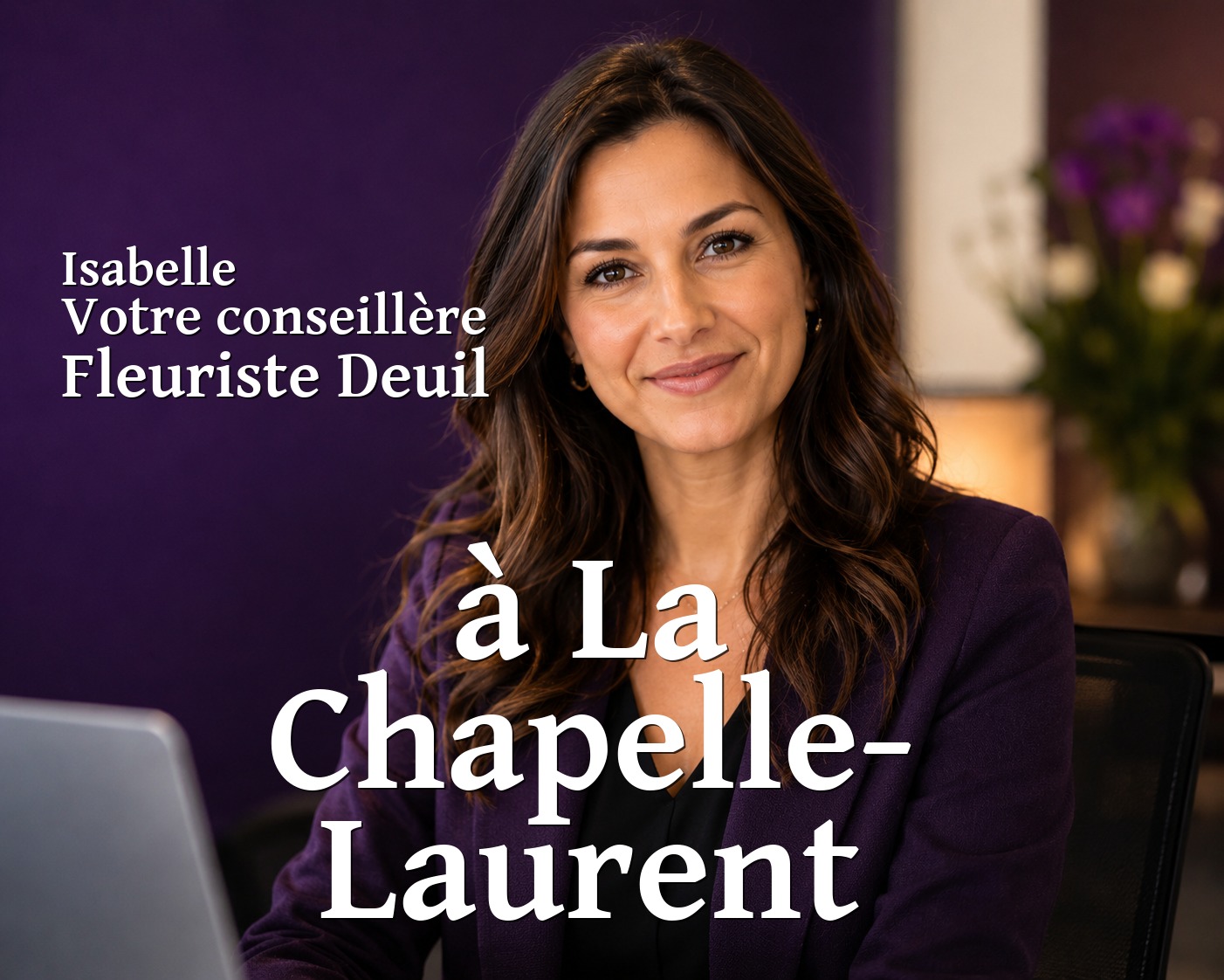 Isabelle, votre conseillère Fleuriste Deuil à La Chapelle-Laurent