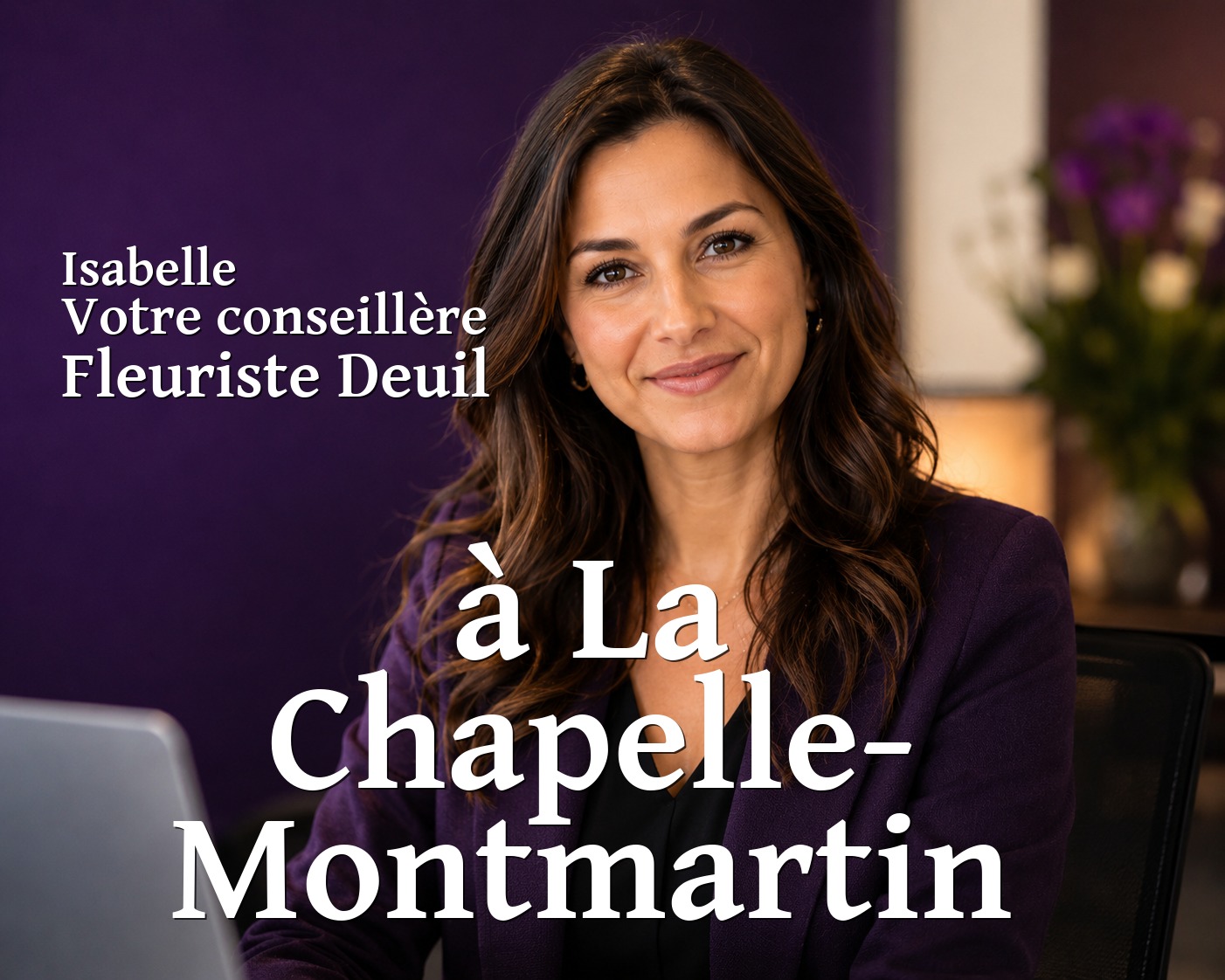 Isabelle, votre conseillère Fleuriste Deuil à La Chapelle-Montmartin