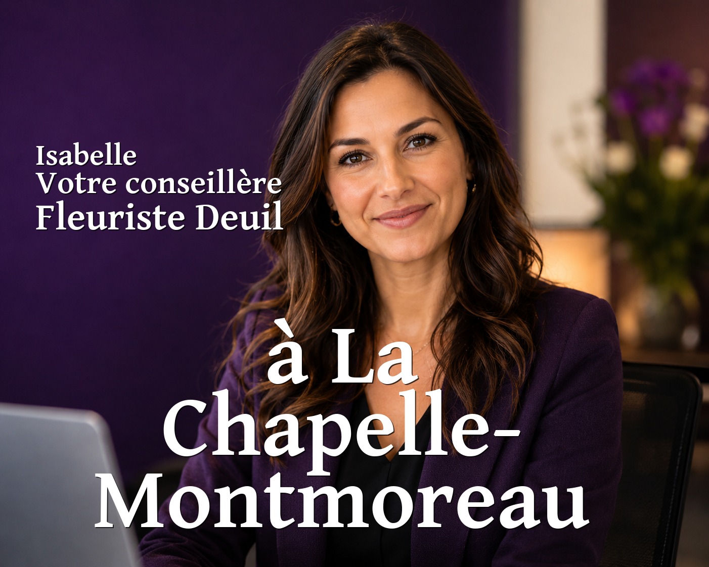 Isabelle, votre conseillère Fleuriste Deuil à La Chapelle-Montmoreau