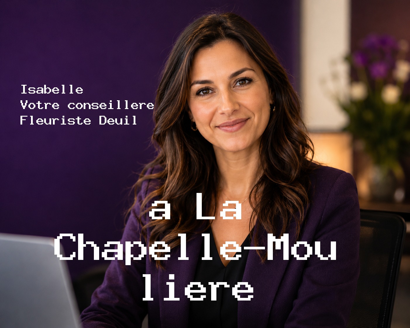 Isabelle, votre conseillère Fleuriste Deuil à La Chapelle-Moulière