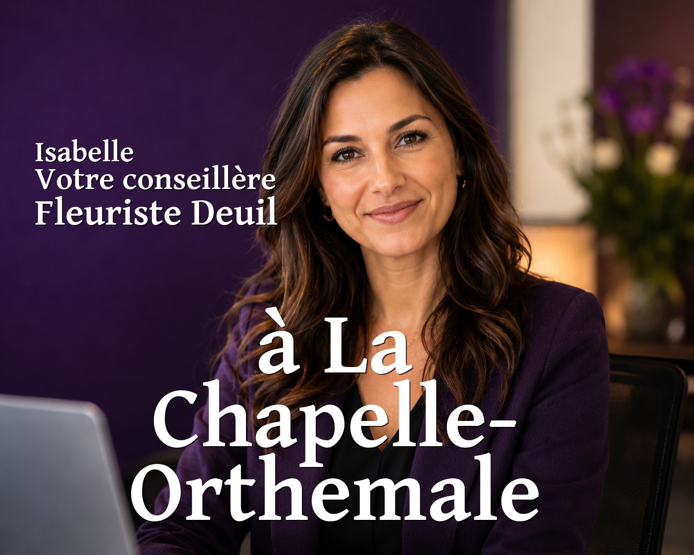 Isabelle, votre conseillère Fleuriste Deuil à La Chapelle-Orthemale
