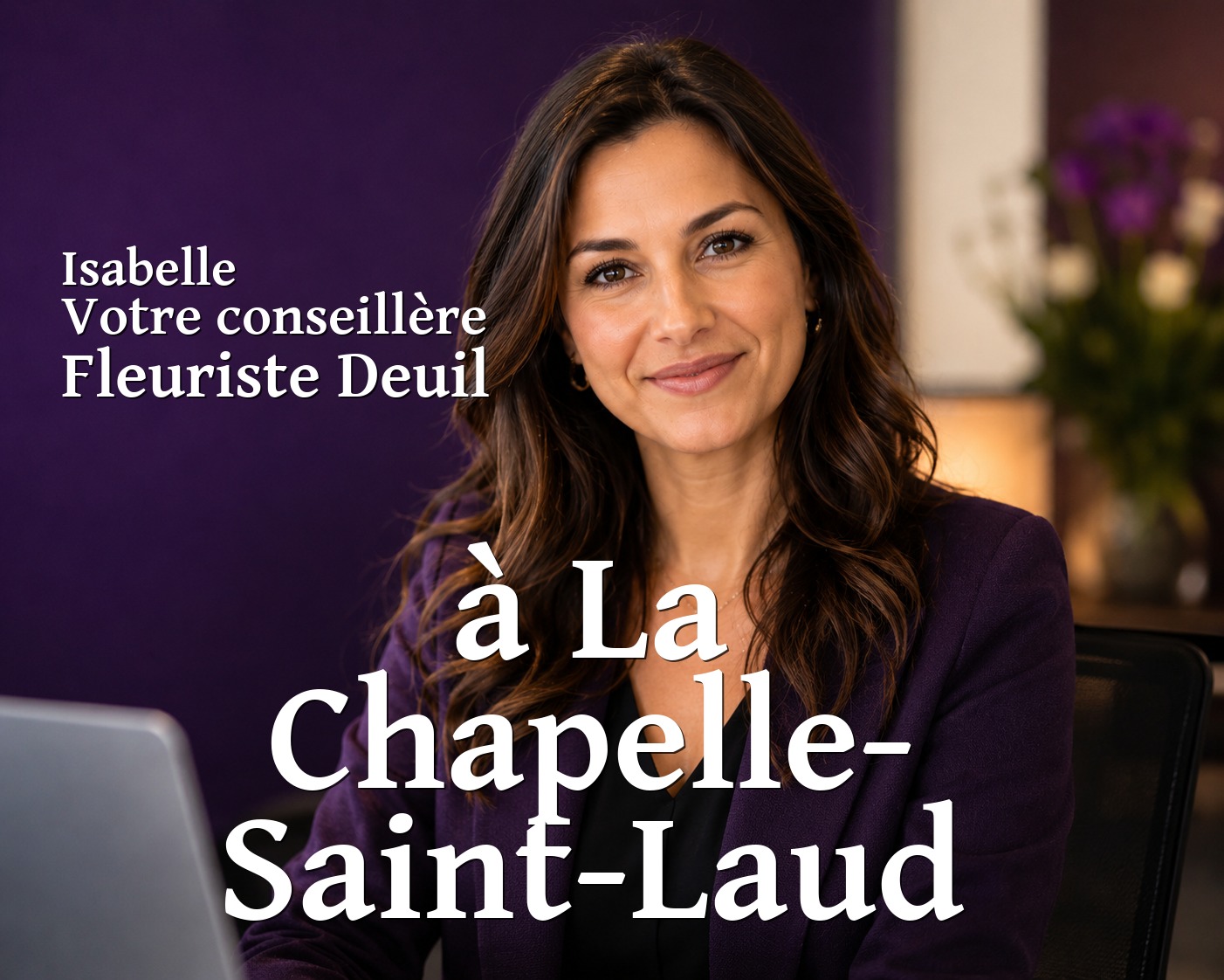 Isabelle, votre conseillère Fleuriste Deuil à La Chapelle-Saint-Laud