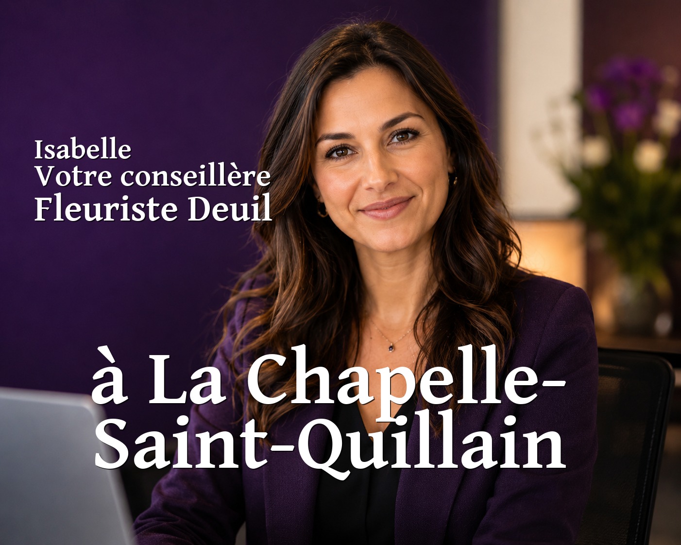 Isabelle, votre conseillère Fleuriste Deuil à La Chapelle-Saint-Quillain