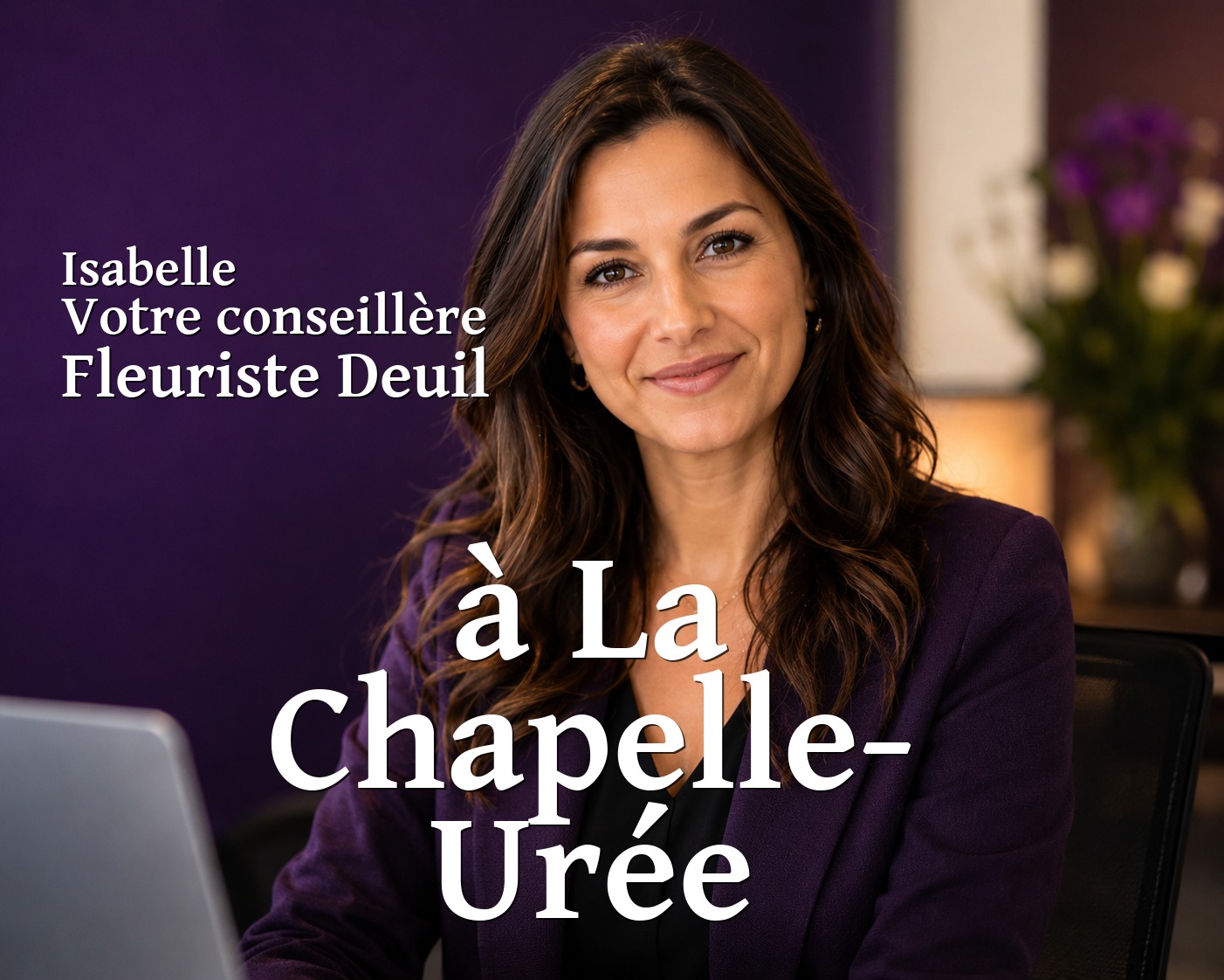 Isabelle, votre conseillère Fleuriste Deuil à La Chapelle-Urée