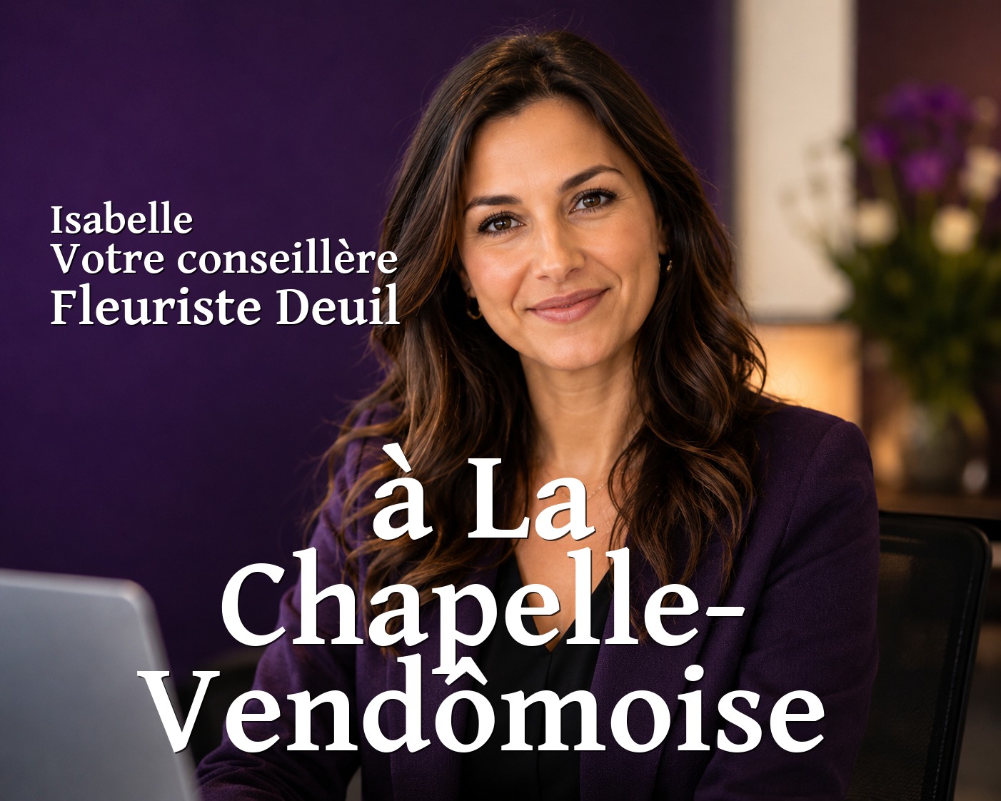 Isabelle, votre conseillère Fleuriste Deuil à La Chapelle-Vendômoise