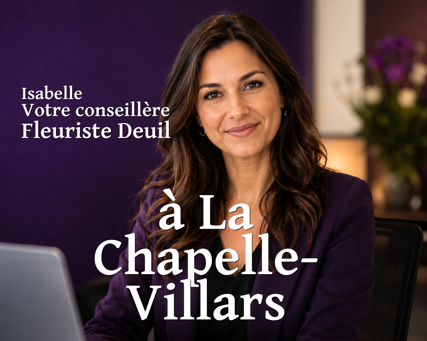 Isabelle, votre conseillère Fleuriste Deuil à La Chapelle-Villars