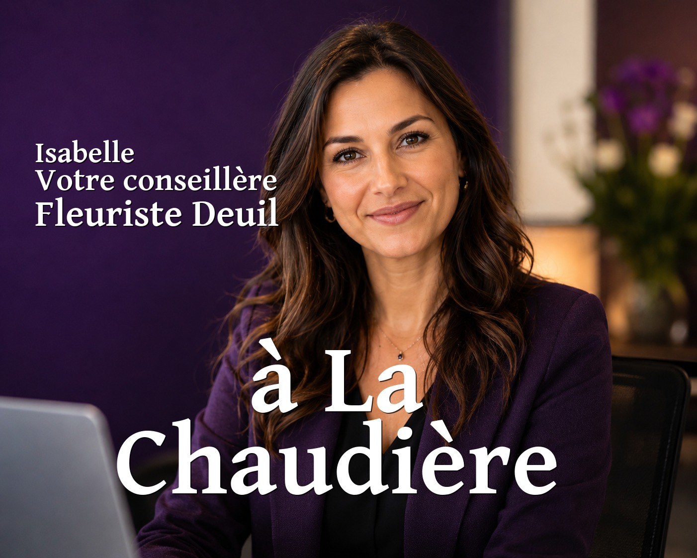 Isabelle, votre conseillère Fleuriste Deuil à La Chaudière