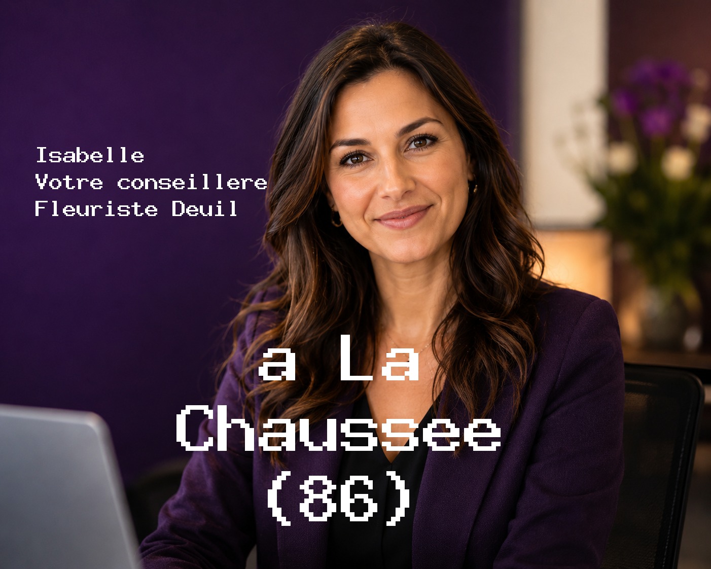 Isabelle, votre conseillère Fleuriste Deuil à La Chaussée (86)