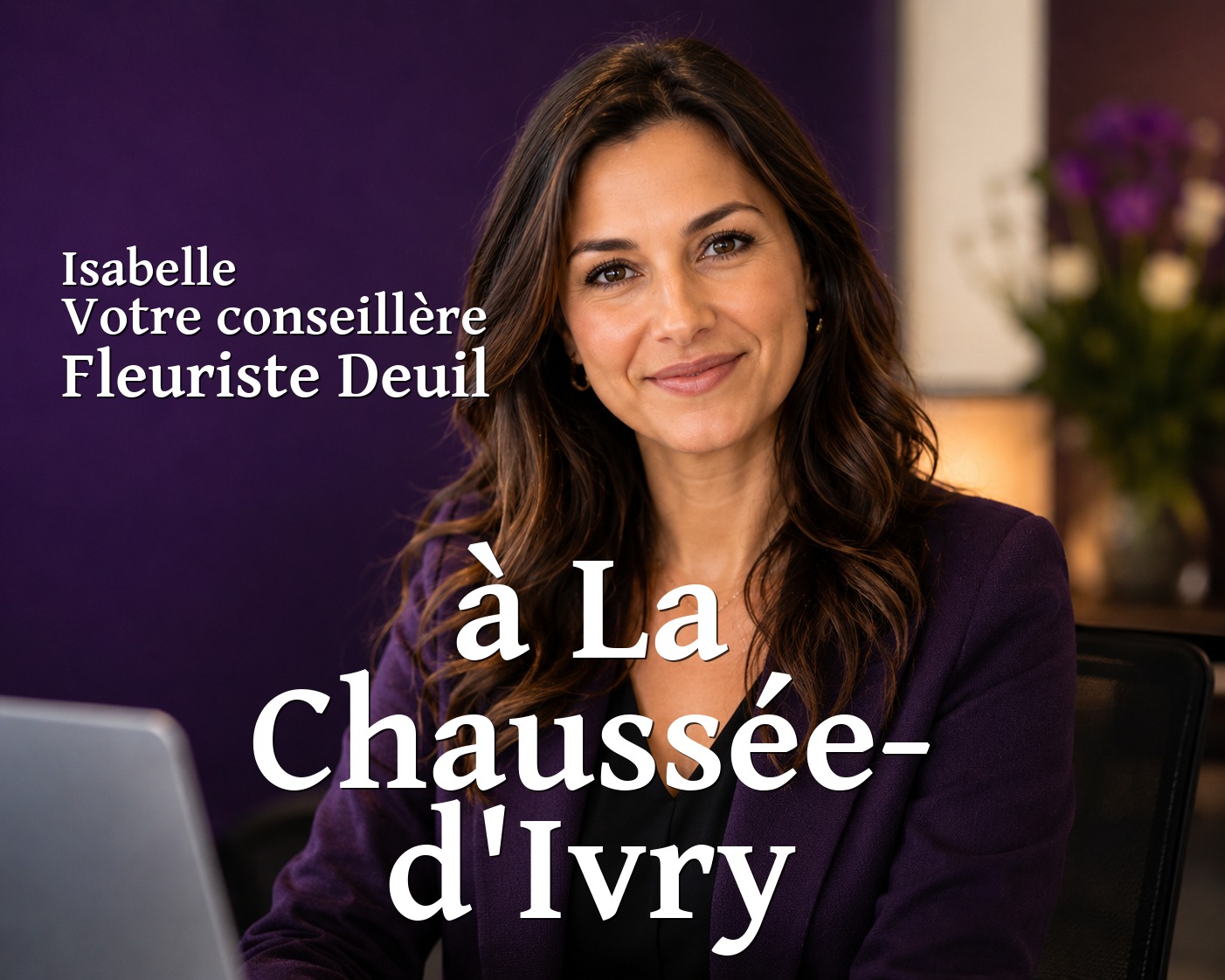 Isabelle, votre conseillère Fleuriste Deuil à La Chaussée-d'Ivry