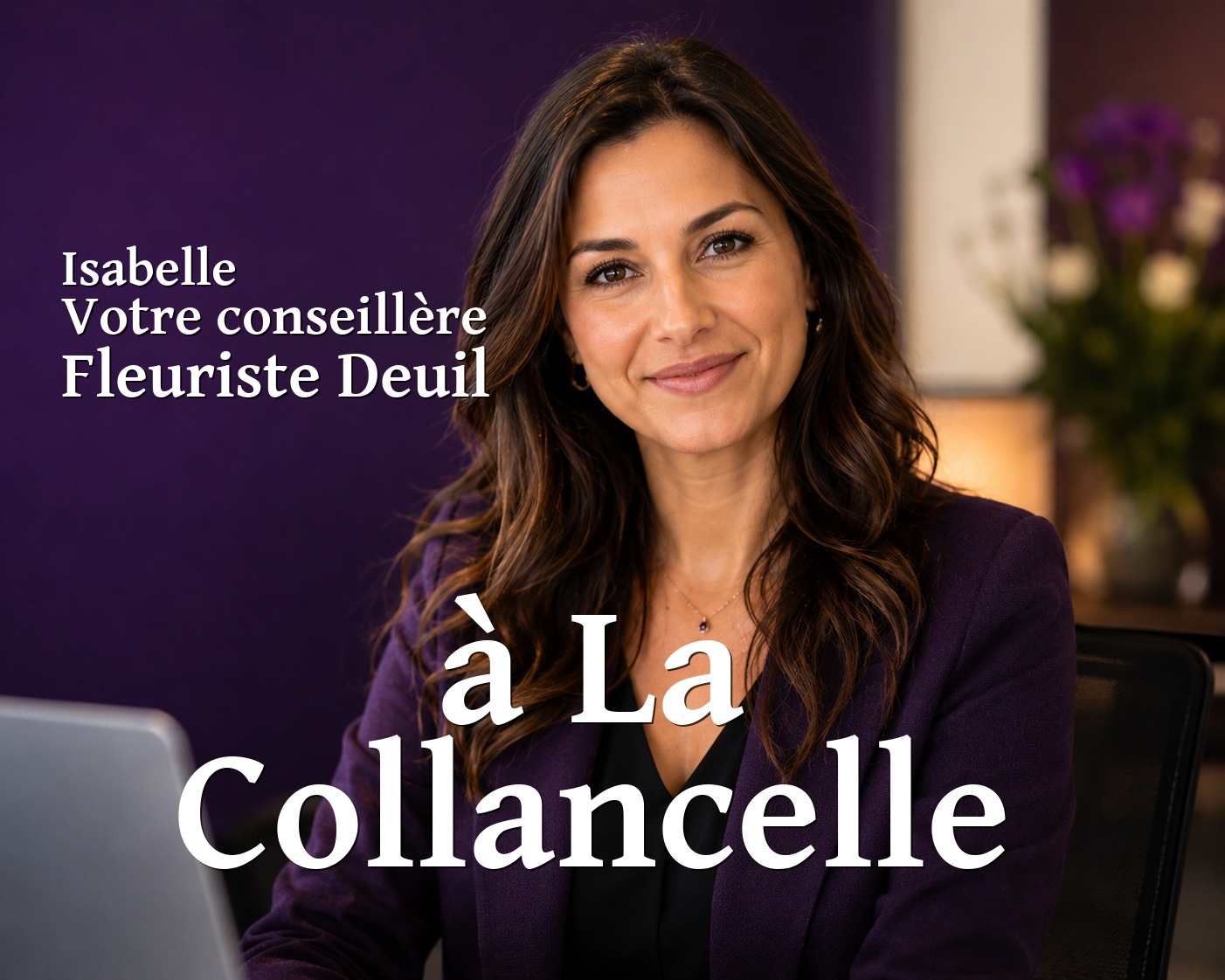 Isabelle, votre conseillère Fleuriste Deuil à La Collancelle