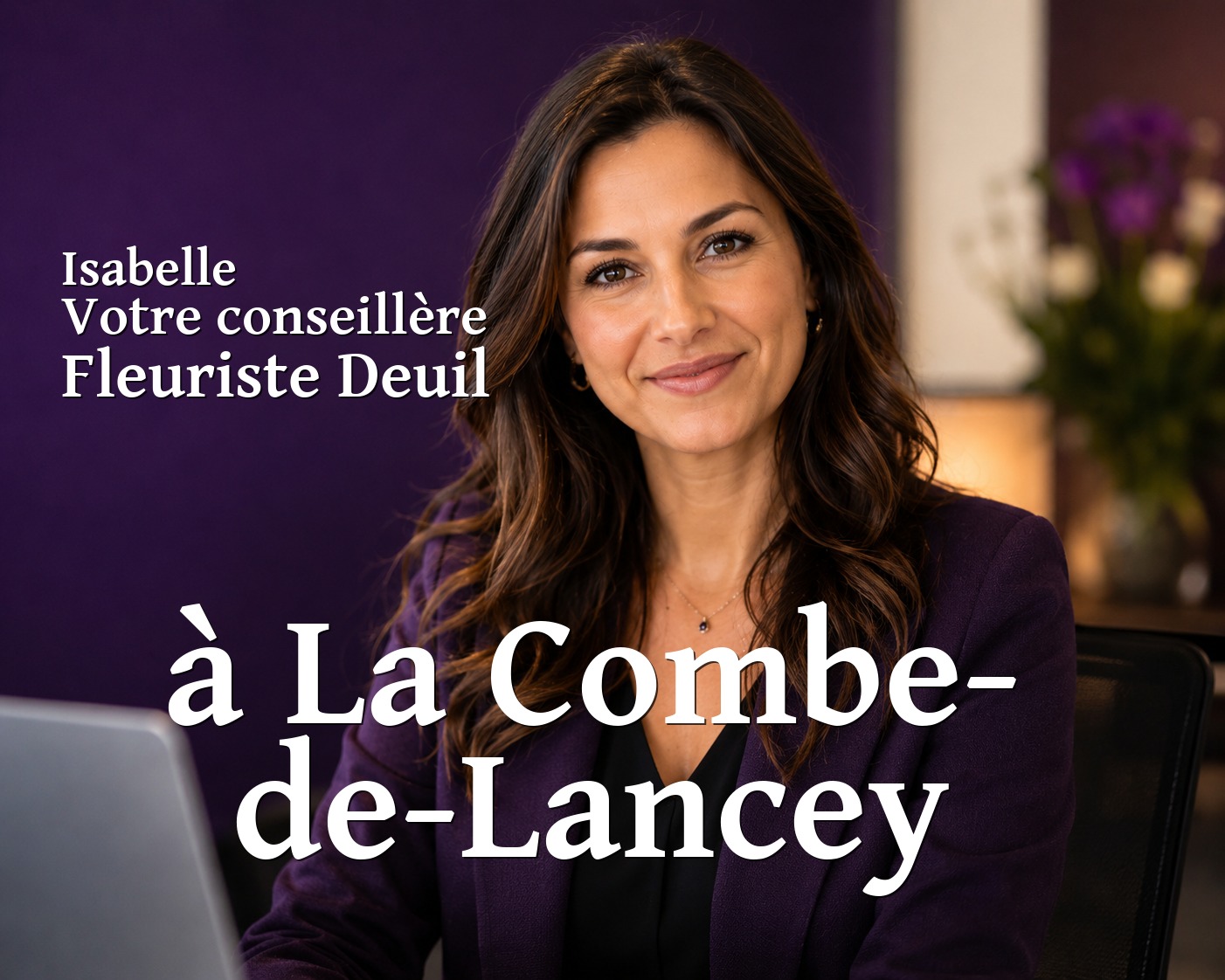 Isabelle, votre conseillère Fleuriste Deuil à La Combe-de-Lancey