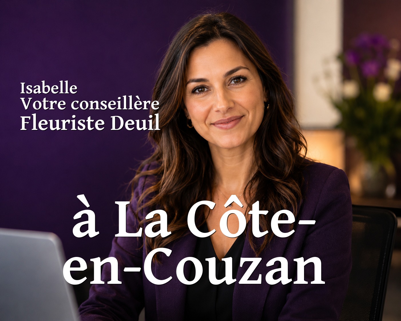 Isabelle, votre conseillère Fleuriste Deuil à La Côte-en-Couzan