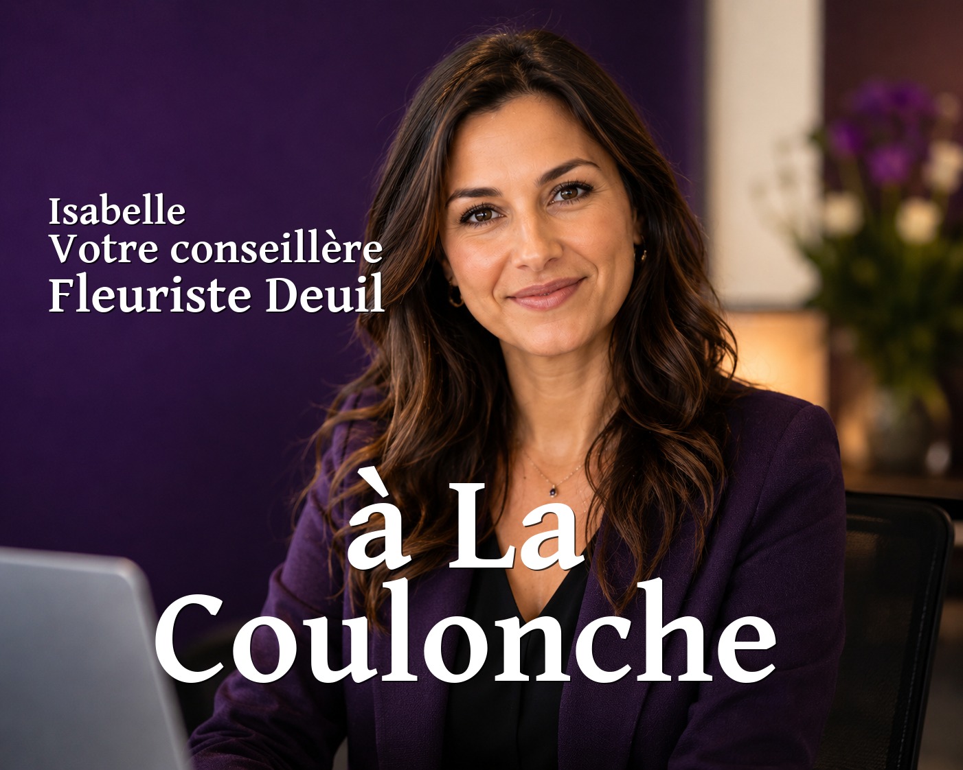 Isabelle, votre conseillère Fleuriste Deuil à La Coulonche