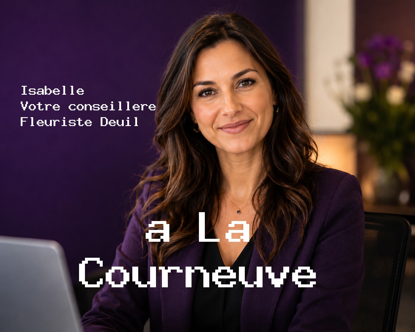 Isabelle, votre conseillère Fleuriste Deuil à La Courneuve