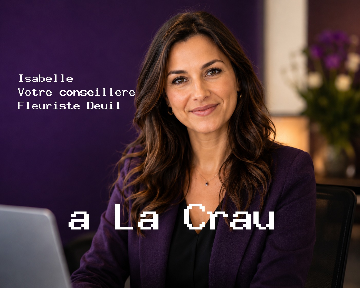 Isabelle, votre conseillère Fleuriste Deuil à La Crau